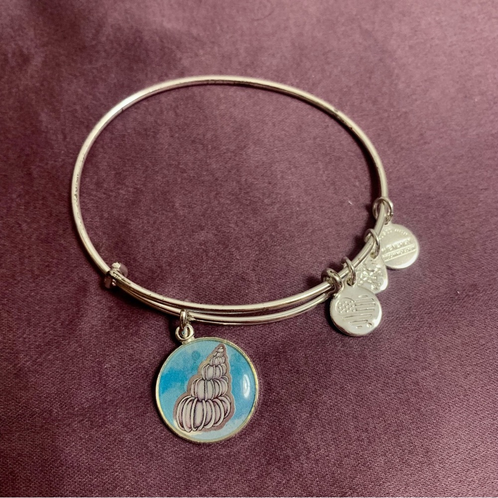 Alex and Ani Blue/Silver Nautical Bracelet Pair 🐚 - Picture 4 of 6